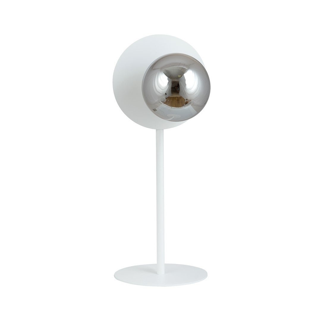 Lampka nocna stołowa OSLO WHITE/GRAFIT E14 Emibig 1188/LN