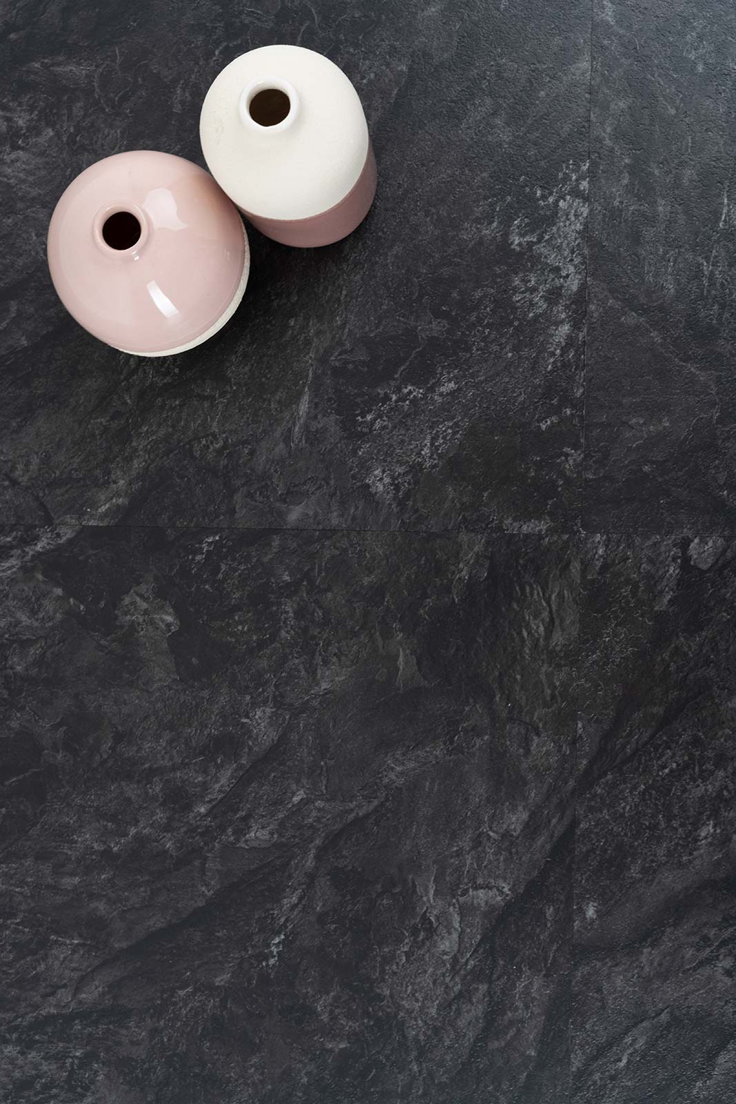 Dalle PVC autocollante Pose facile et rapide Nature2Floor Simple Stone Ardoise Noire 45x45cm - 6