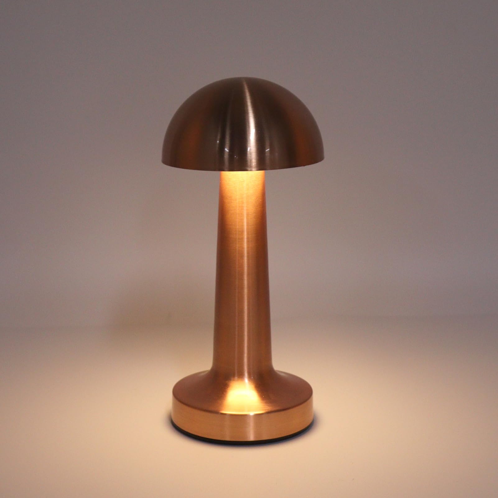 Lampa Stołowa Grzybek LED Z Możliwością Ładowania, Lampki Nocne z Płynną Regulacją Jasności, Lampki Sterowane Dotykowo, Do Patio, Sypialni