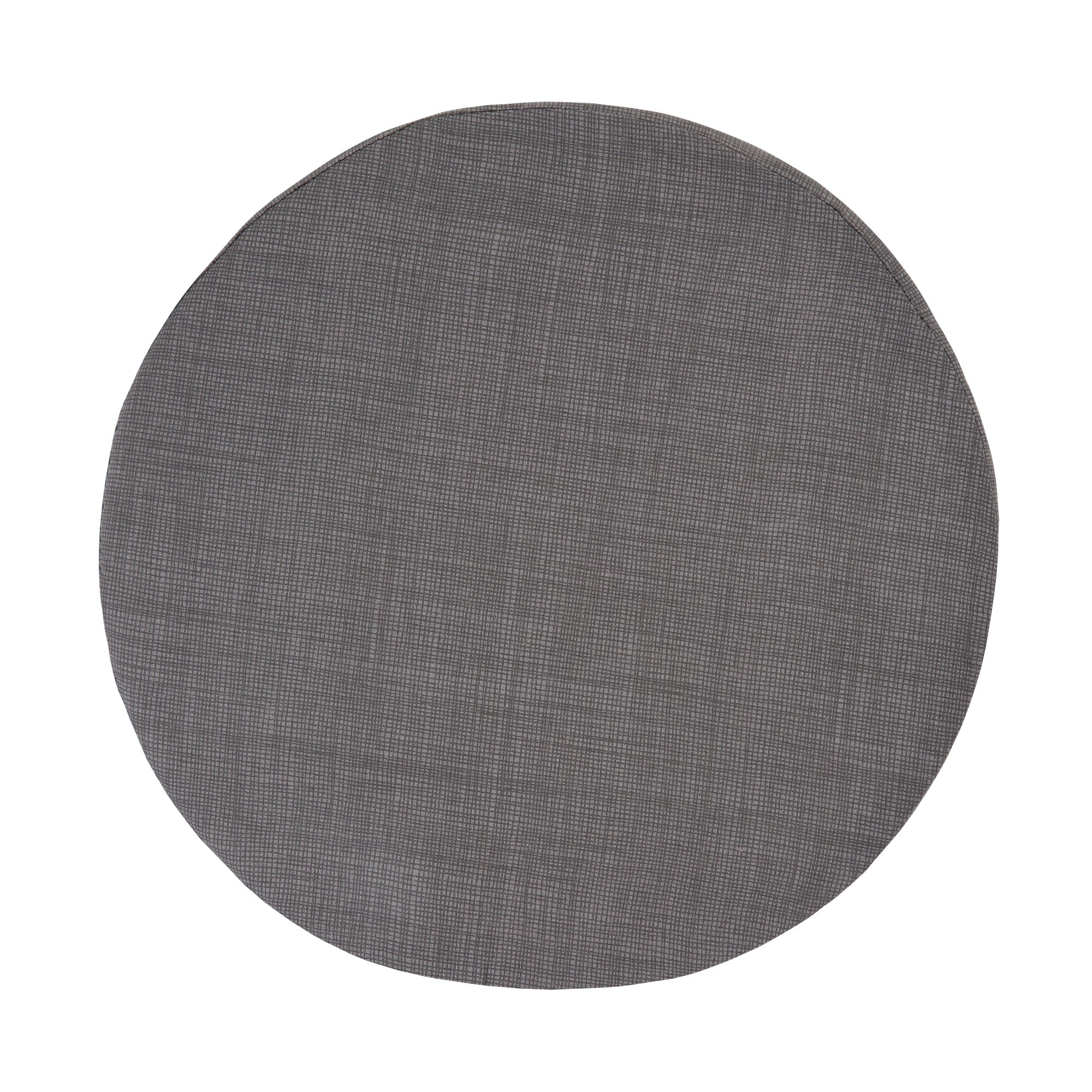 Poduszka na taboret okrągła szara 30 × 30 cm PATIO