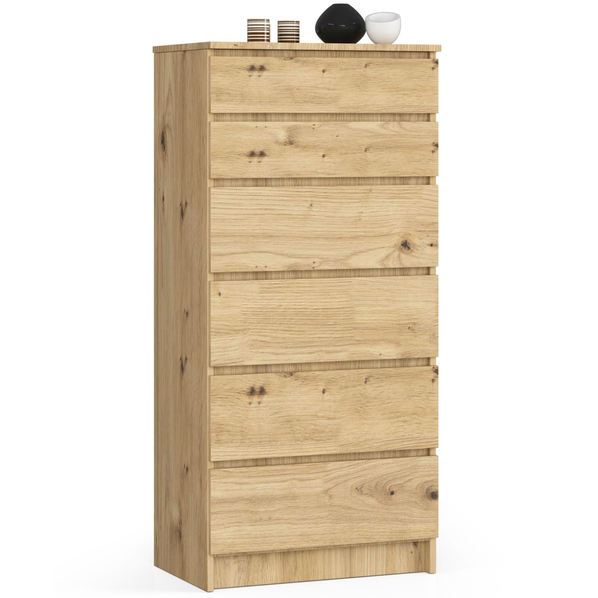AKORD Dressoir met 4 schuifladen, ladekast, kledingkast