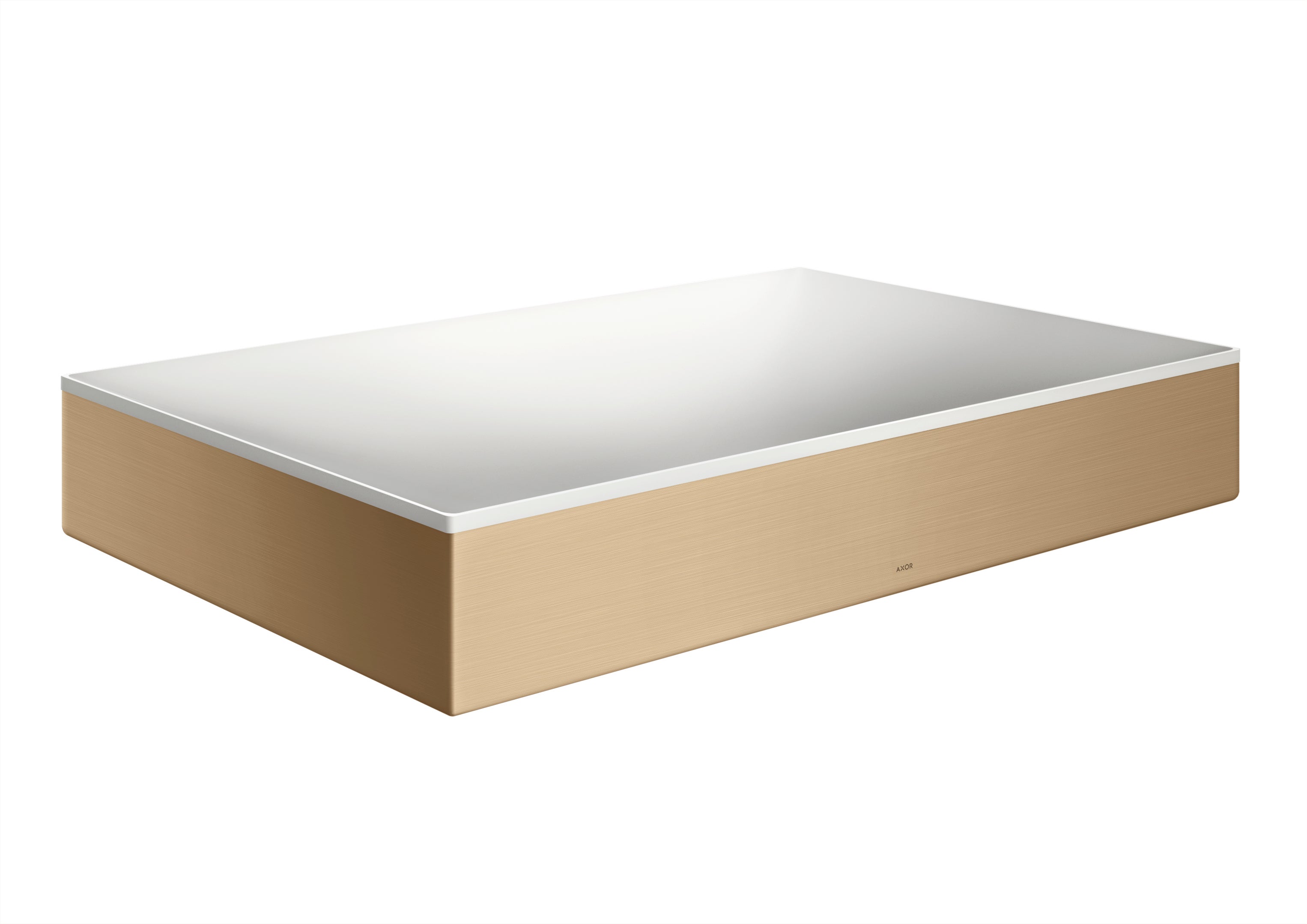 Hansgrohe AXOR Suite lavabo sobre encimera, angular, 600x600mm, con ...