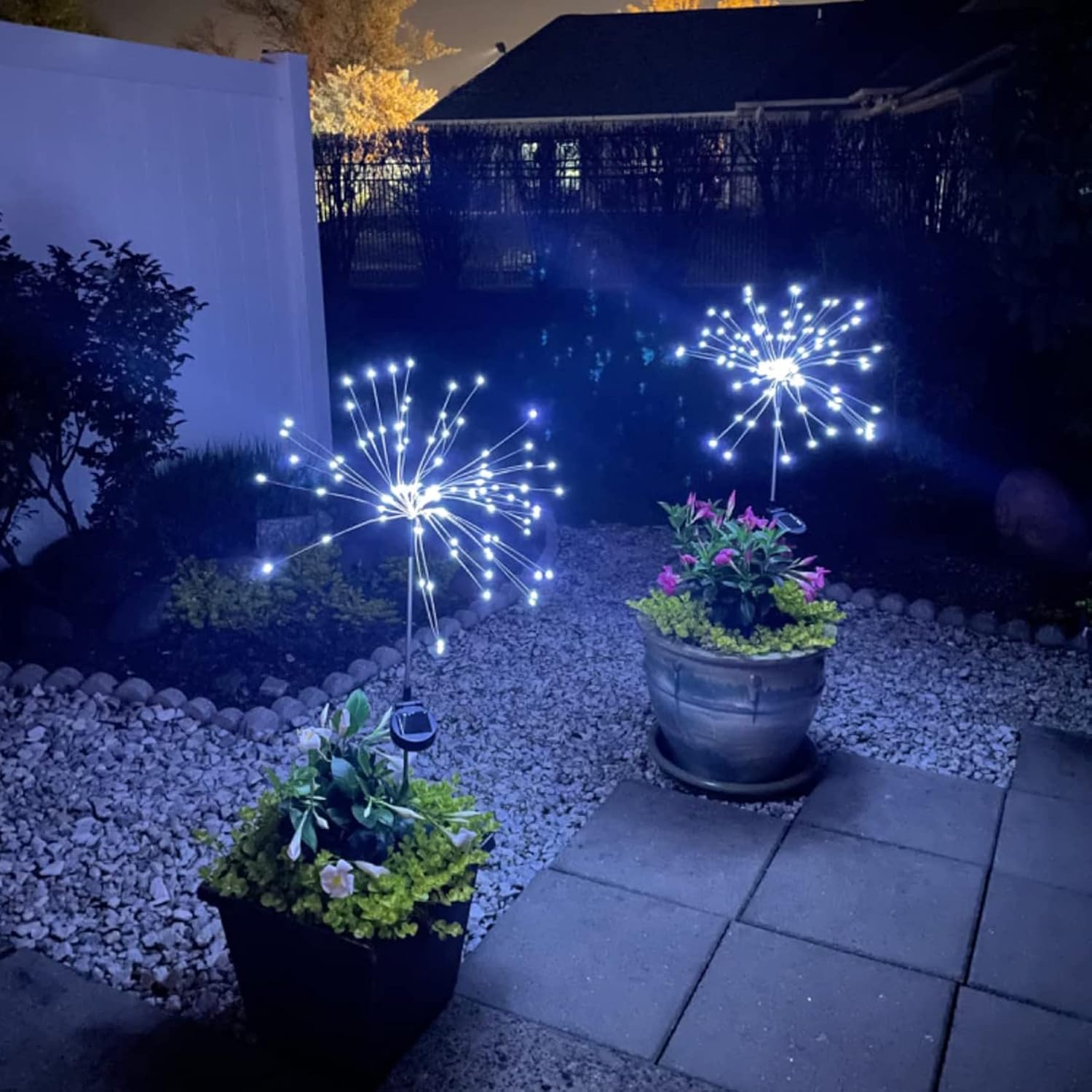 Guirlande Lumineuse LED En Forme D'étoiles - Décoration Fête, Jardin, 160 Cm De Long, Neuf