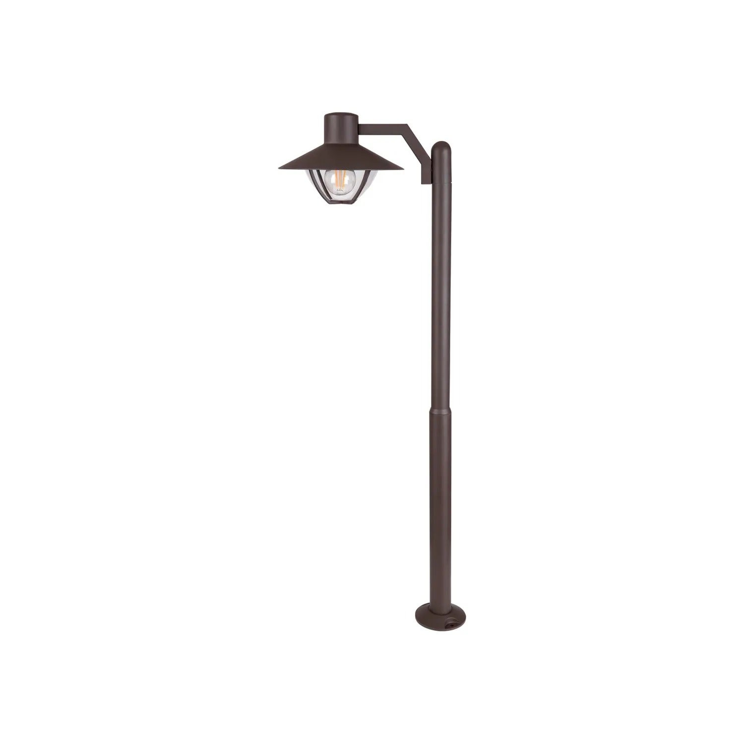 Lampa ogrodowa stojąca Almada brązowa 1xE27x10W IP44 wym: 103 x 24 x 33 cm aluminium Rabalux