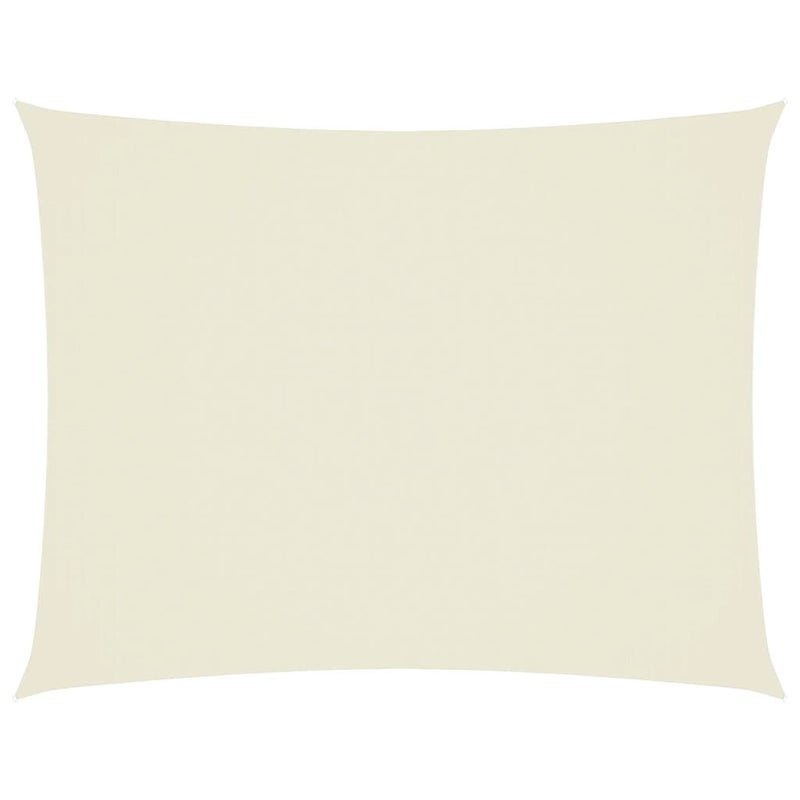 Żagiel przeciwsłoneczny Oxford, prostokątny, do ogrodu, 2 x 3 m, kolor kremowy