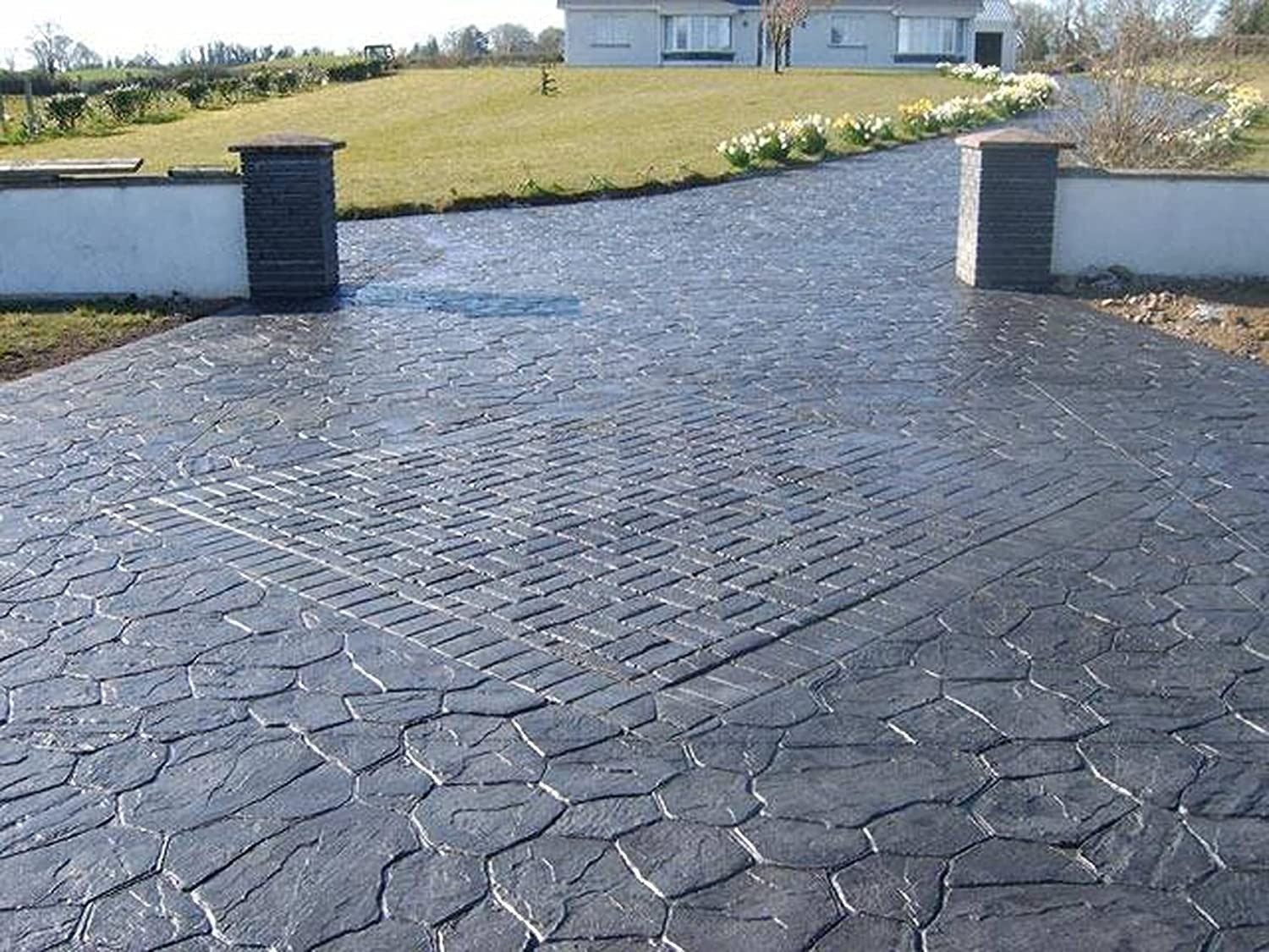RESIPRO TEXTUR di Tecno Prodist - Vernice protettiva all'acqua per calcestruzzo stampato, ancoranti e resine di resistenza - 4 Litri - 3