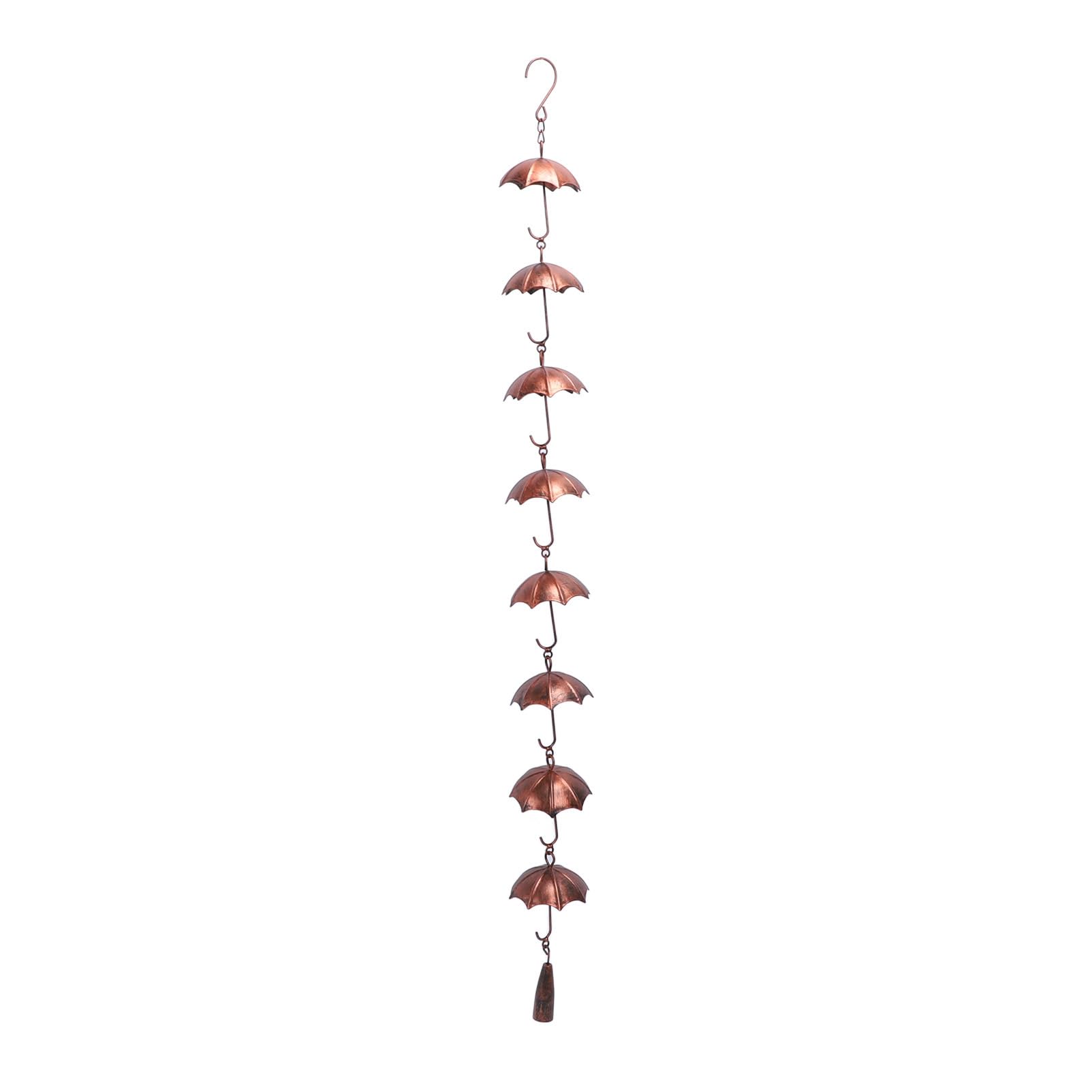 Chaîne De Pluie Décorative - Forme Arrosoir, Cœur, Papillon, Pour Gouttière, Décoration Jardin