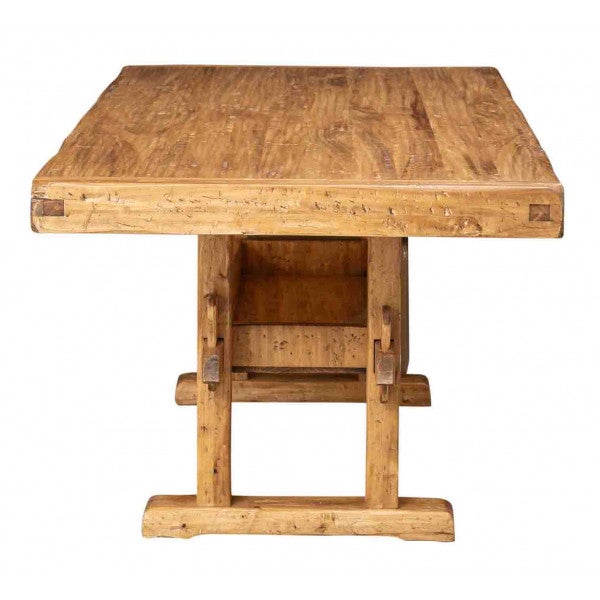 Tavolo legno massello 200x100 cm Made in Italy Tavolo legno