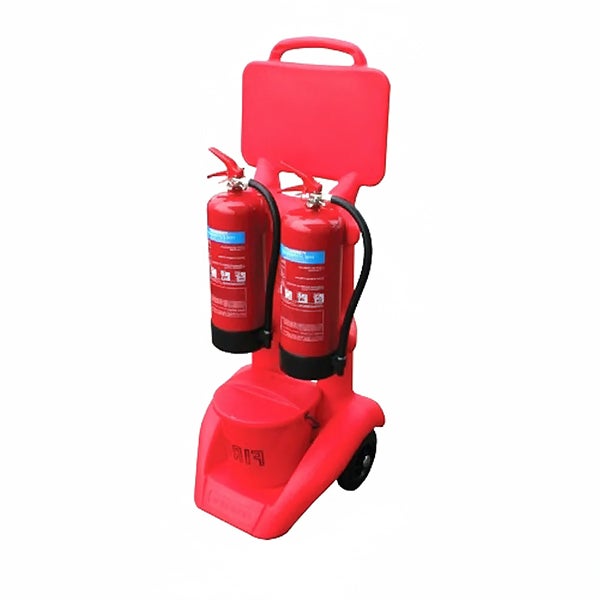 4 Chariots porte extincteurs - 2 extincteurs 6-12kg - Charge max. 30kg - 2 roues Ø 200mm - WEX01-CORE/4