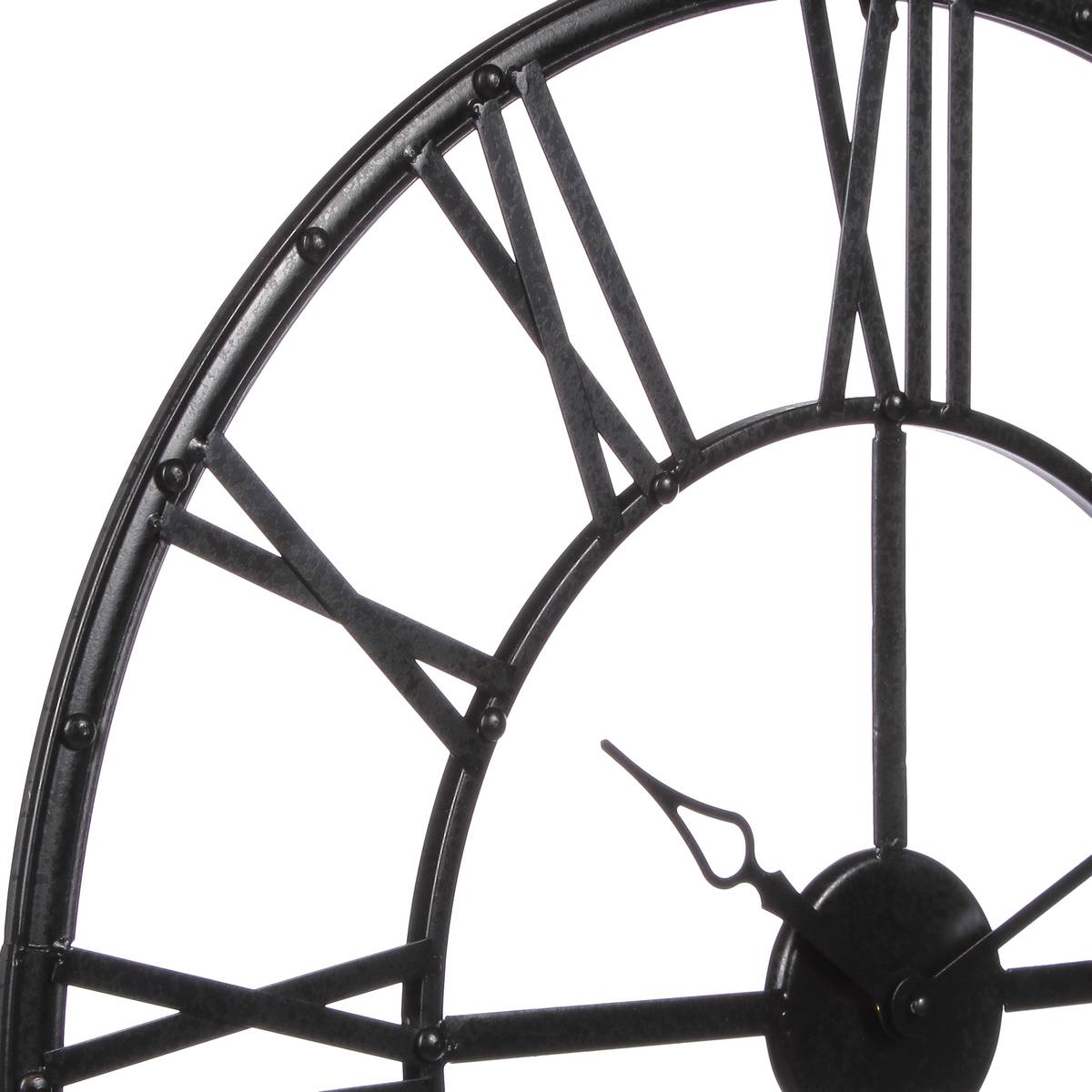 Atmosphera - Reloj 'Vintage' negro - metal D. 70 cm - 2