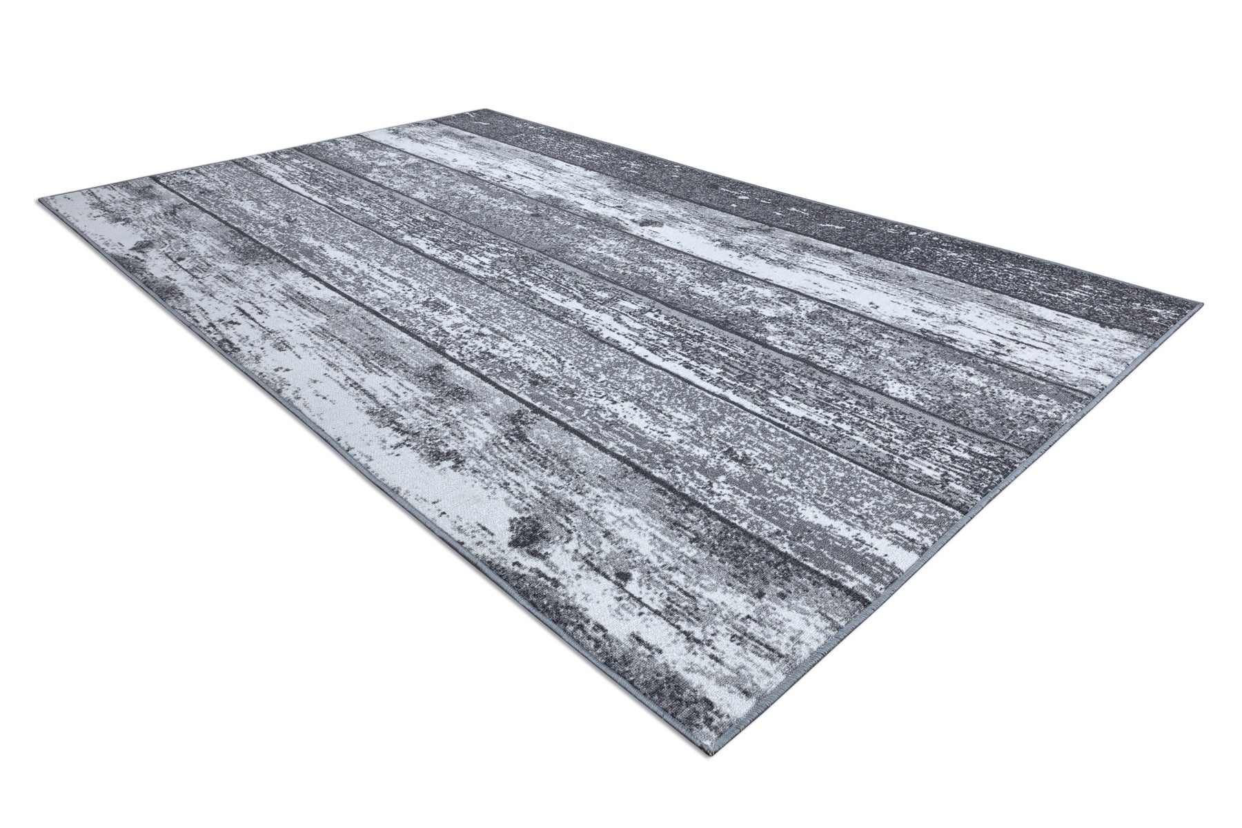 MOQUETTE antidérapant WOOD bois planche gris 200x300 cm - 3