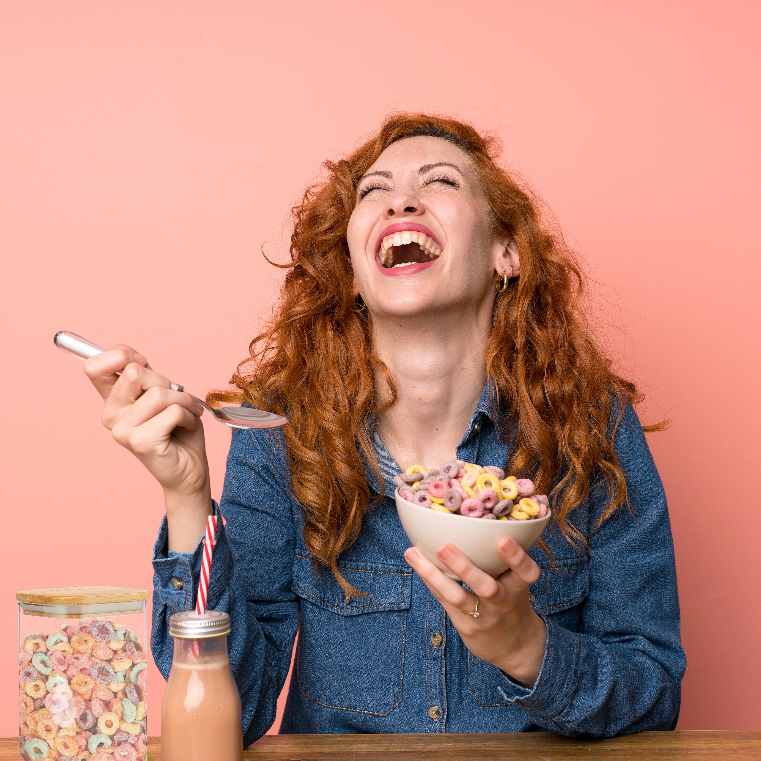 Relaxdays Lot de 3 bocaux en verre, couvercle en bambou, carré, conservation, 1200 ml, hermétique, transparent/naturel - 3