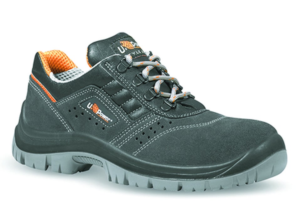 U-Power Scarpe Antinfortunistiche Basse MOVIDA - Antiperforazione S1P SRC - Taglia 43 - Ambiente Secco E Caldo
