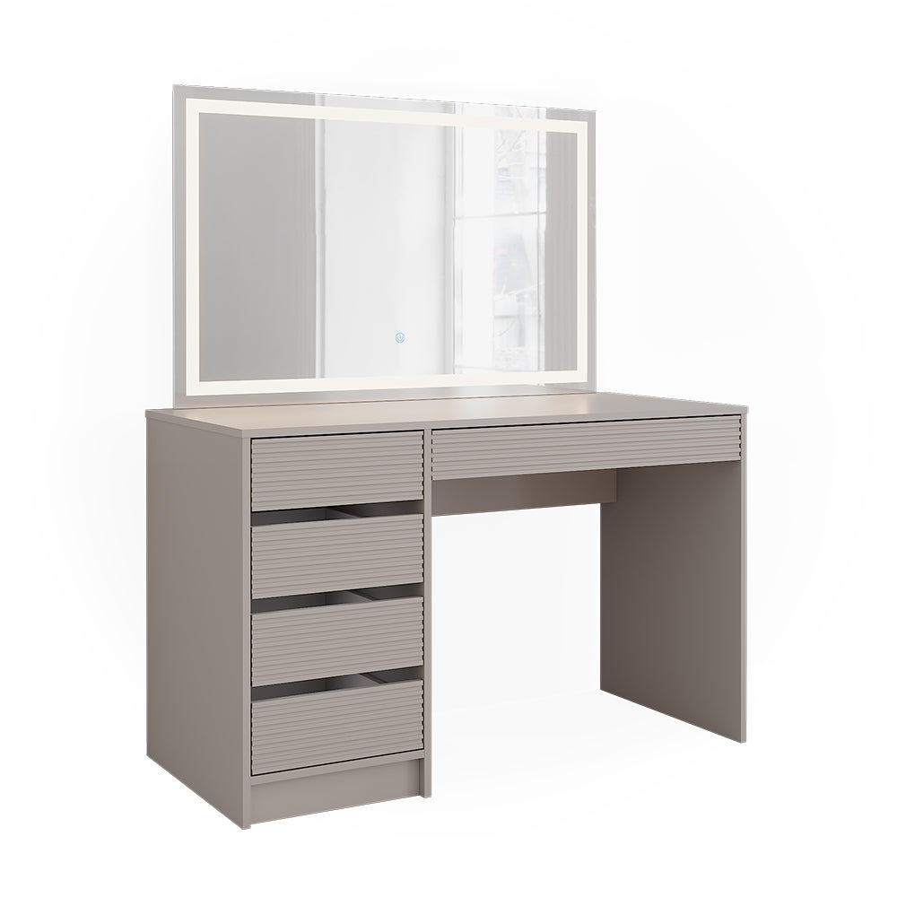 Vicco Toaletka Sherry, Kaszmir, 120 cm z lusterkiem LED