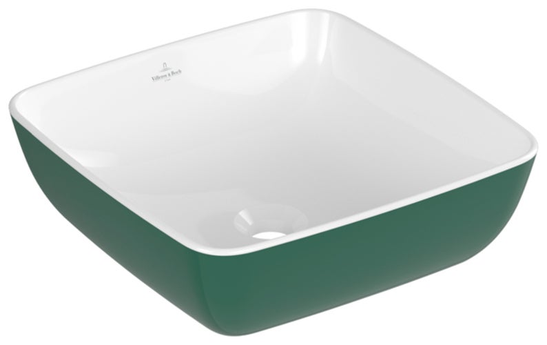 Villeroy & Boch Artis, lavabo à poser, carré, sans trop-plein ...