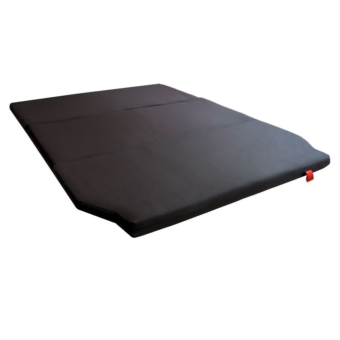 Cama camper mercedes vito w639 - 8cm de grosor con hr 25kg/m3 y 6cm de viscoelásticaa - negro