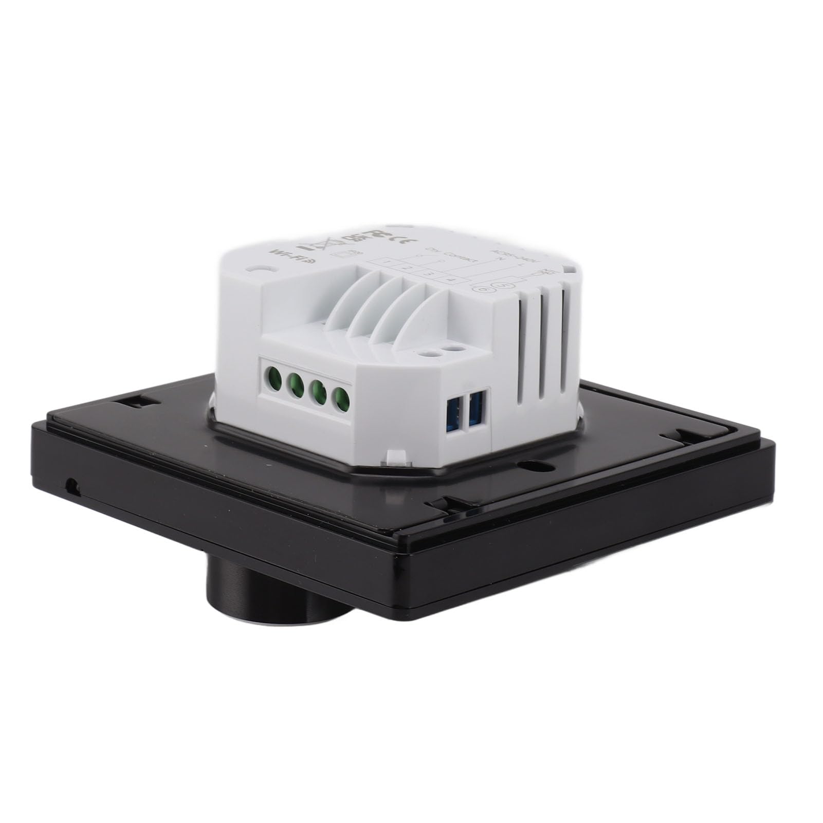 TERMOSTATO INTELIGENTE CON PANTALLA LCD A COLOR Y CONTROL DIGITAL PARA CALEFACCIÓN DE SAUNA Y SISTEMA DE CALEFACCIÓN POR SUELO RADIANTE (Negro) - 5