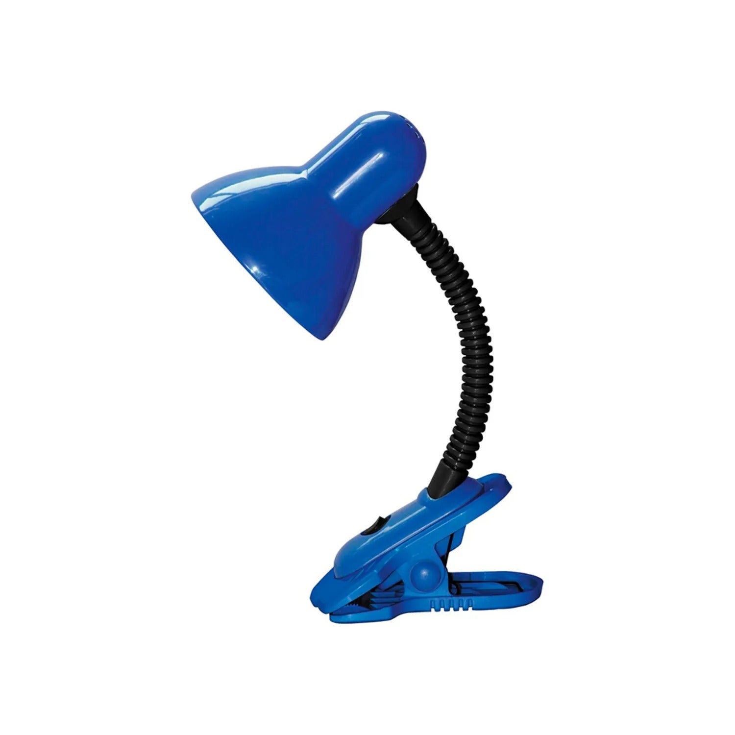 Lampa biurkowa z klipsem Dennis niebieska 1xE27x40W Rabalux