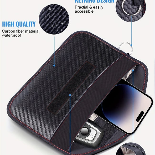 Pcs Etui Anti RFID, Pochette Anti RFID, Pochettes Blocage Signal