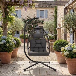BOPEUY Balancoire Bois, Balancoire Exterieur Bois, Escarpolette Enfant, Balançoire Adulte avec Corde de Chanvre Réglable, Siège Balançoire, Escarpolette pour Arbre - Charge Max 200kg