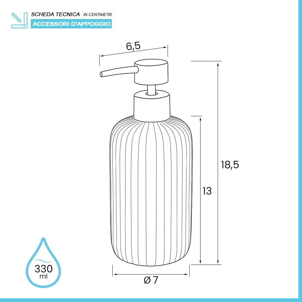 Distributeur De Savon Brastech Modèle 125 – Finition Rouge, Neuf Sans Emballage