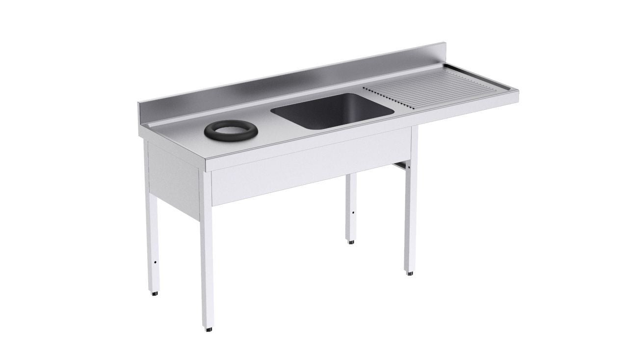 Plonge avec portes 1800x600 G et espace pour lave-vaisselle- DISTFORM - FBPIL618