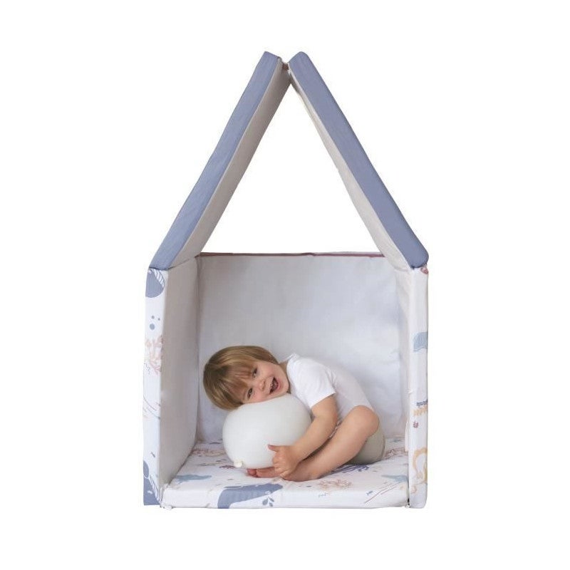 TINEO Maxi Tapis Malin Tresors de locean 5 en 1 - Evolutif - Dehoussable - 180x200 cm - Nouvelle collection - 6