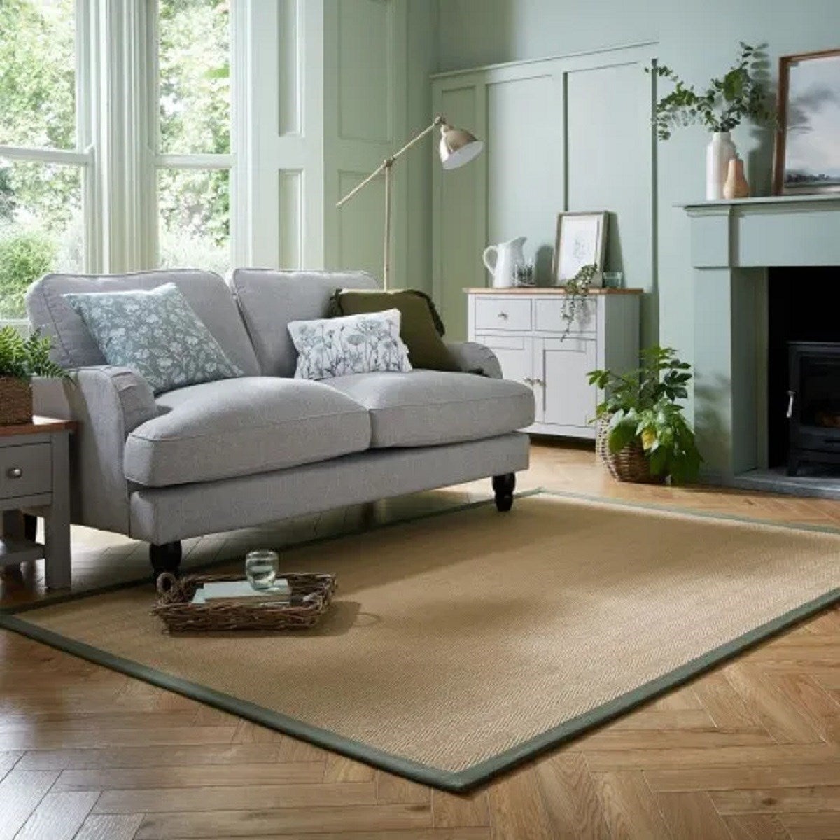 Tapis de salon moderne en jute RIKA 160x230 cm - 2
