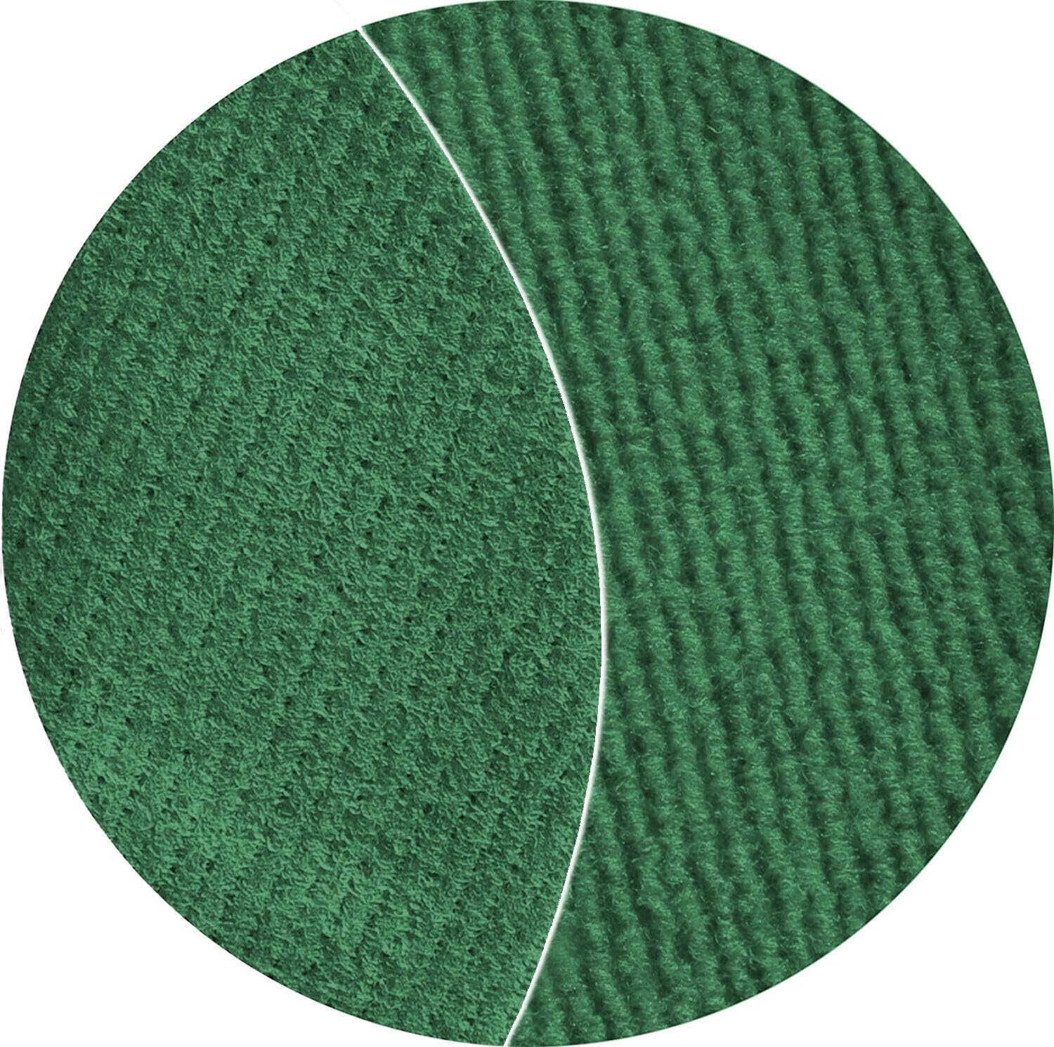 Tapis Coureur Intérieur Extérieur Couloir Escalier Absorbant Antidérapant Vert 67x300 cm - 5