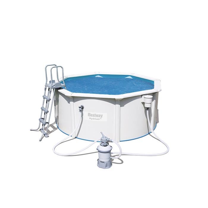 Bestway Copertura Solare per Piscina Flowclear Rotonda 462 cm - 7
