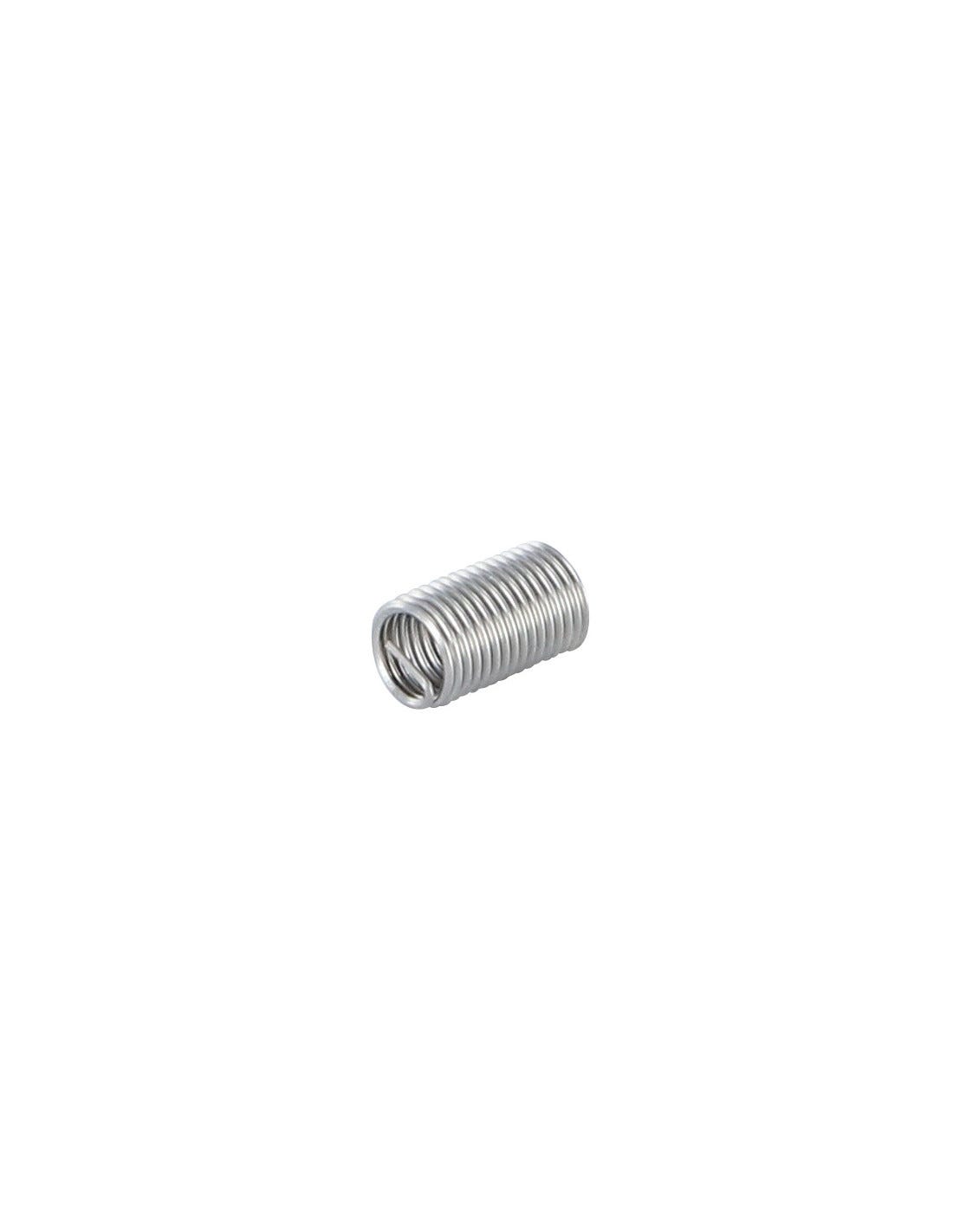 Filet rapporté M8X12 Pas fin Pas de 100 Inox-20 pièces | Leroy Merlin