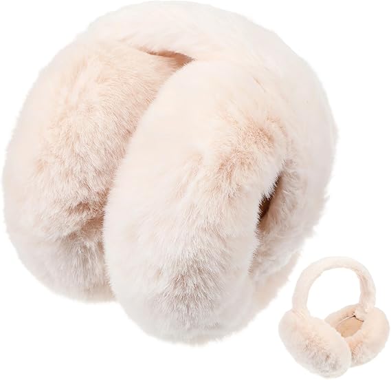Cache Oreilles Cache-oreilles pour femmes, cache-oreilles d'hiver en fausse fourrure ...