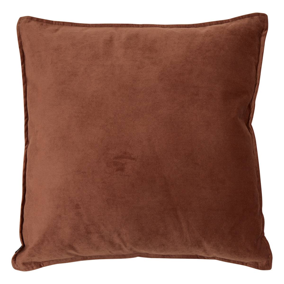 Cuscino in velluto giallo senape dolce 40x40cm - Atmosphera créateur d