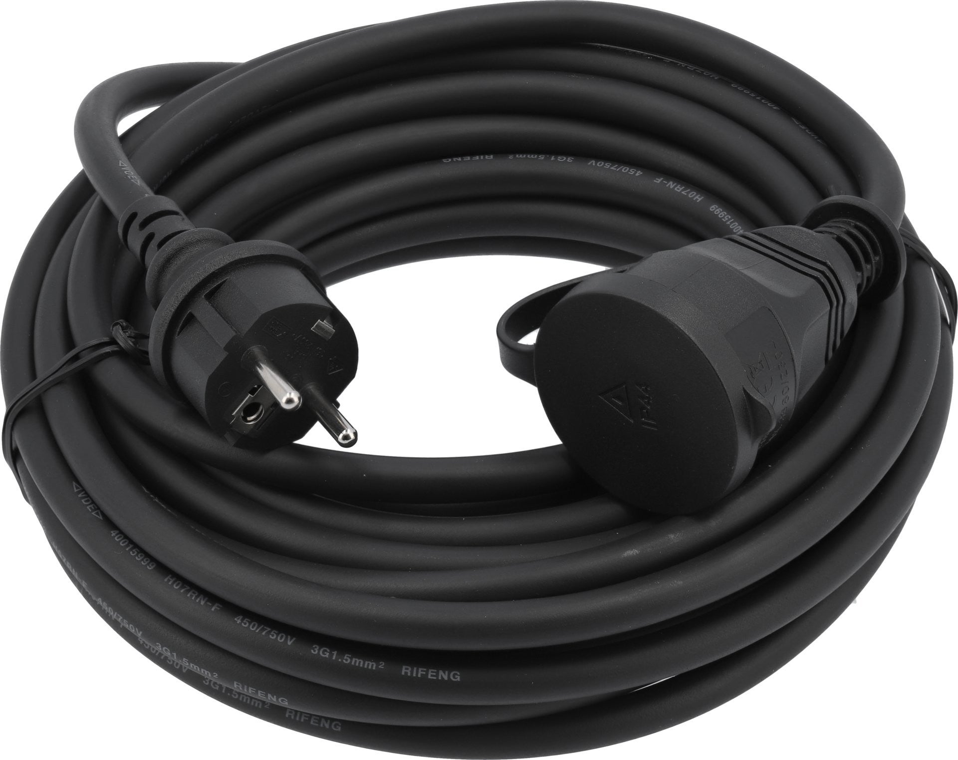 PROMO RALLONGE ELECTRIQUE 3X1.5 mm2 CABLE H07RNF - 230 V 3680W 10 ...