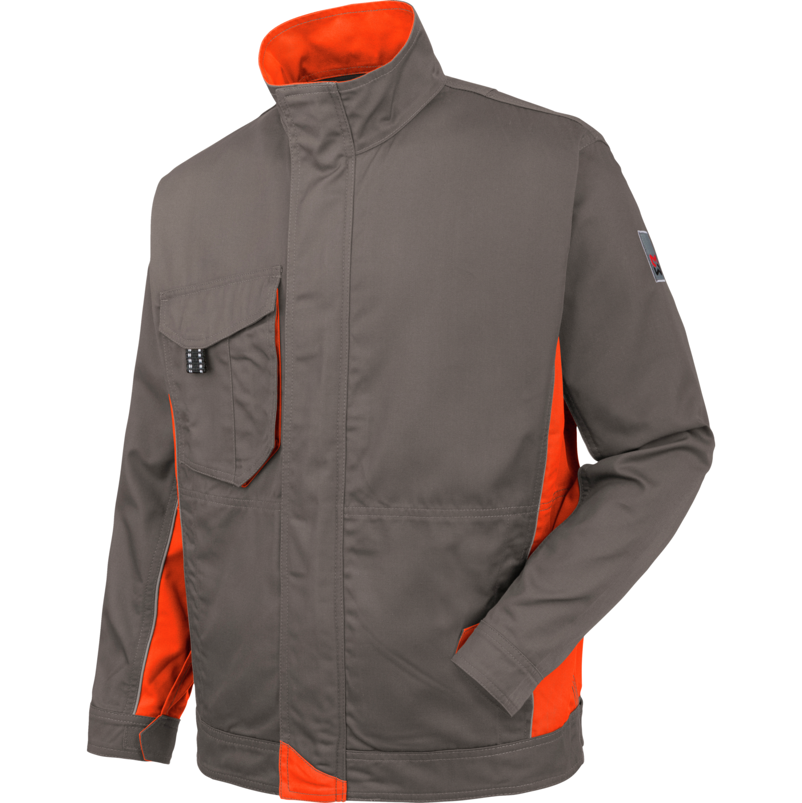 Veste De Travail Würth MODYF - 100% Coton, Grise, 5 Poches, Dos Rallongé - Pour Atelier, Bricolage