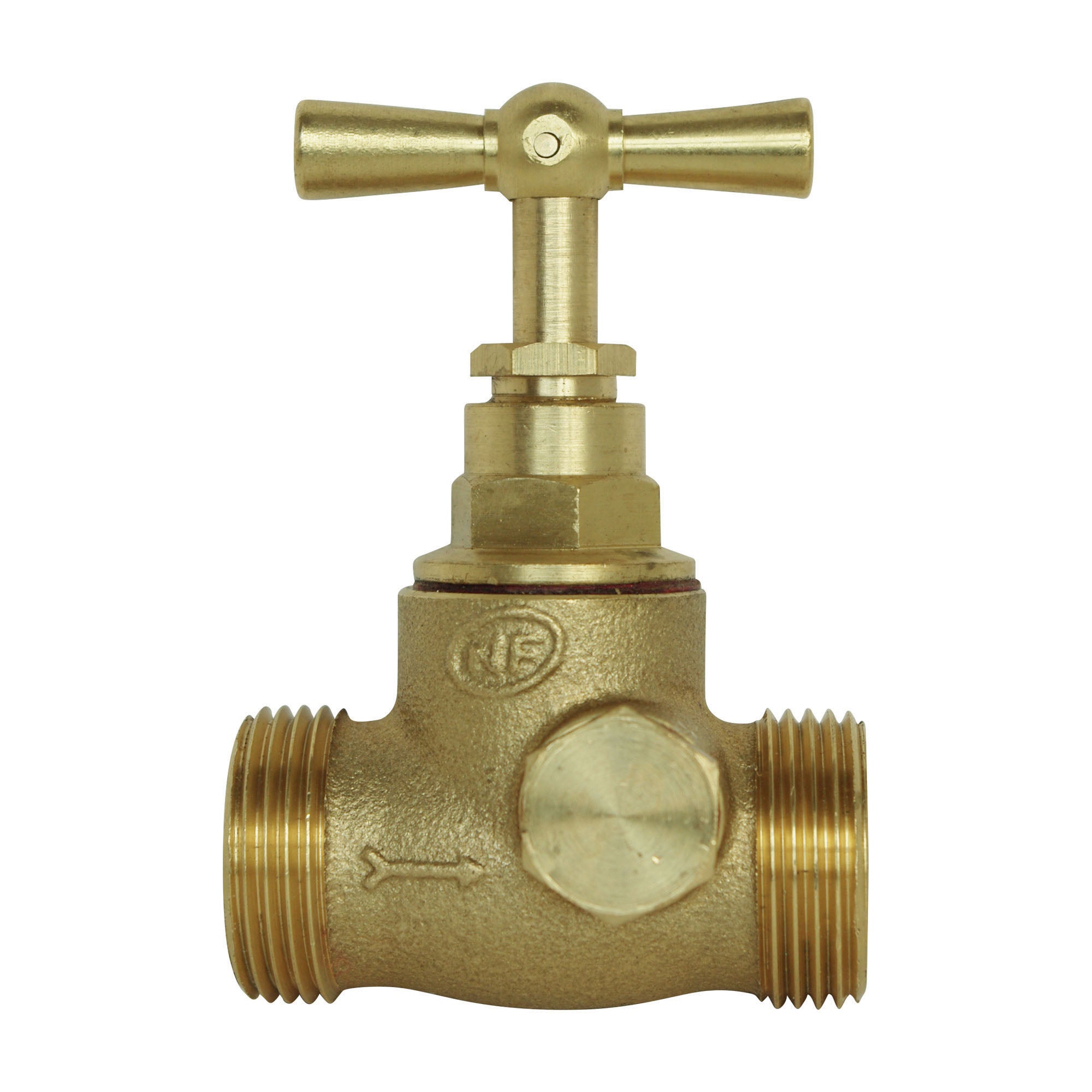 Robinet d'arrêt à potence à purge à visser - Double Mâle 3/8