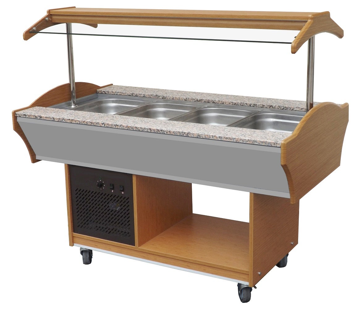 Buffet Froid Professionnel de 3 à 6 Bacs GN 1/1 - Combisteel - l155- L0 ...