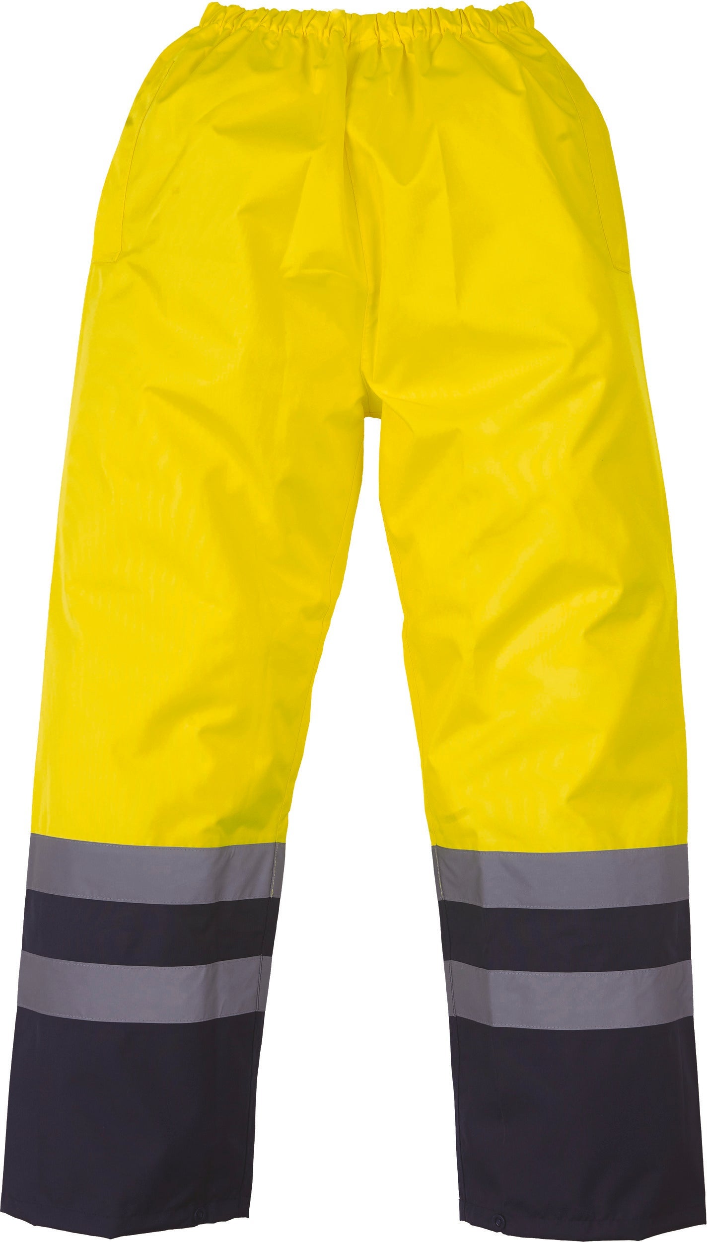 Surpantalon haute visibilité imperméable YOKO Jaune / Marine 3XL - 2