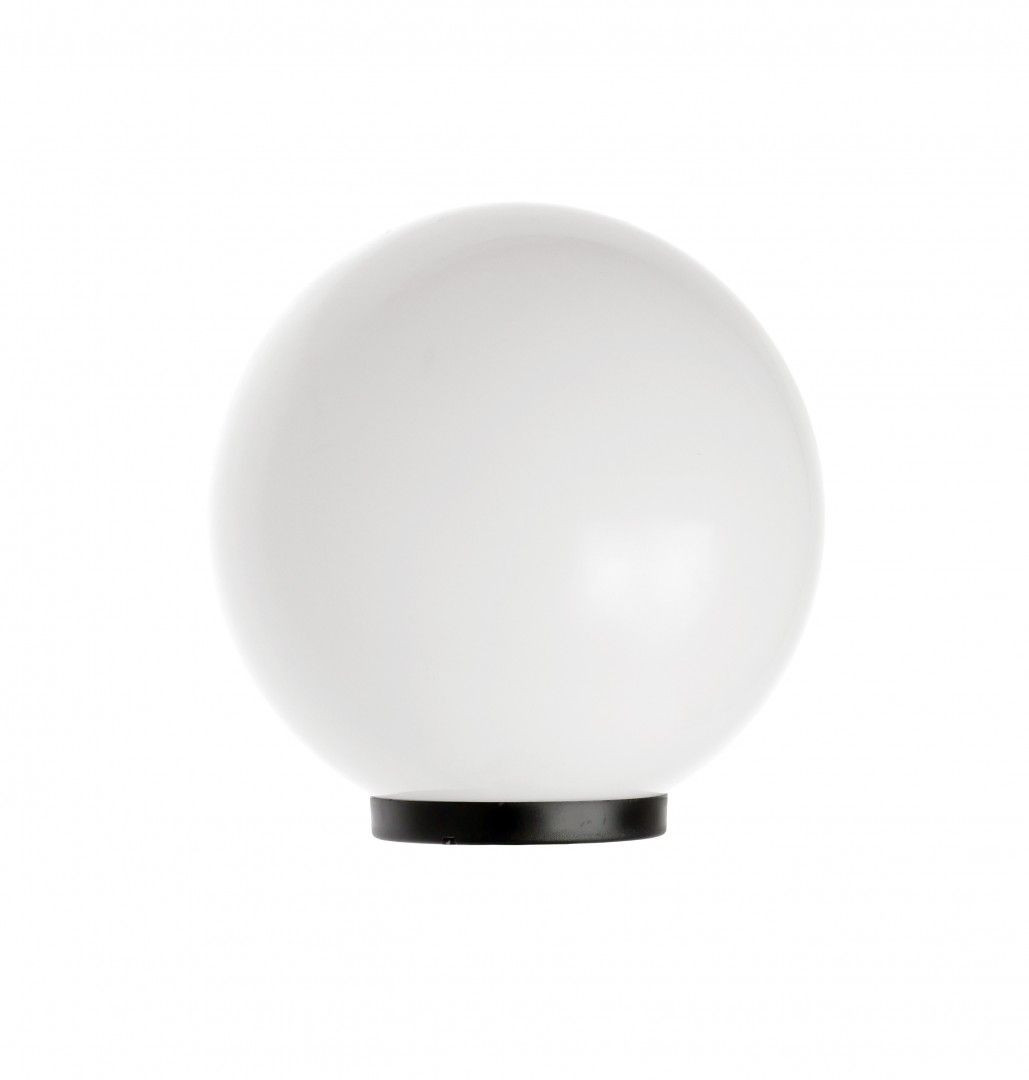 Kula ogrodowa świecąca Alekule biała 1xE27x60W wym: 32 x 30 x 30 cm tworzywo sztuczne SU-MA