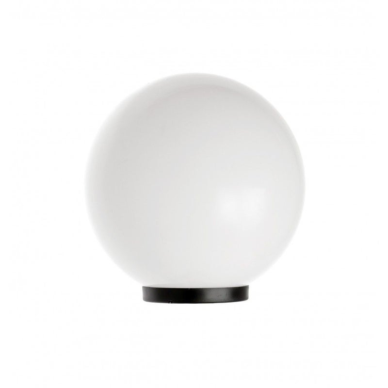 Kula ogrodowa świecąca Alekule biała 1xE27x60W wym: 32 x 30 x 30 cm tworzywo sztuczne SU-MA