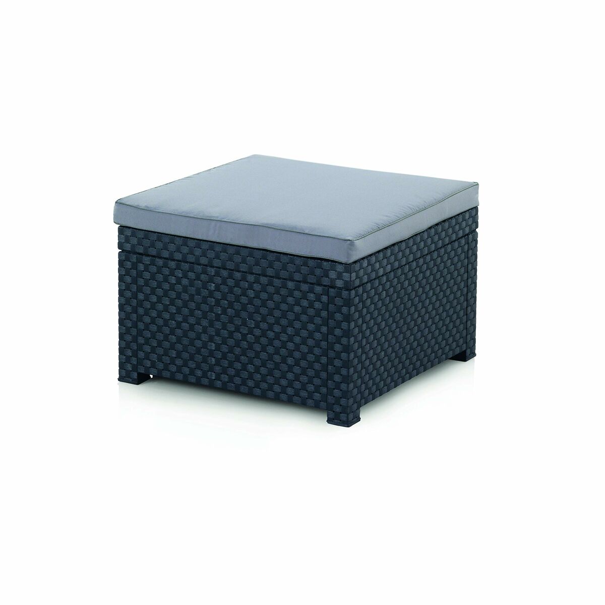 Salon bas de jardin en Plastique Gris 5 personnes - 8