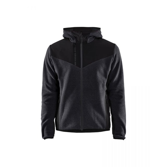 Veste tricotée avec softshell Gris anthracite/Noir - Blaklader - Taille 4XL