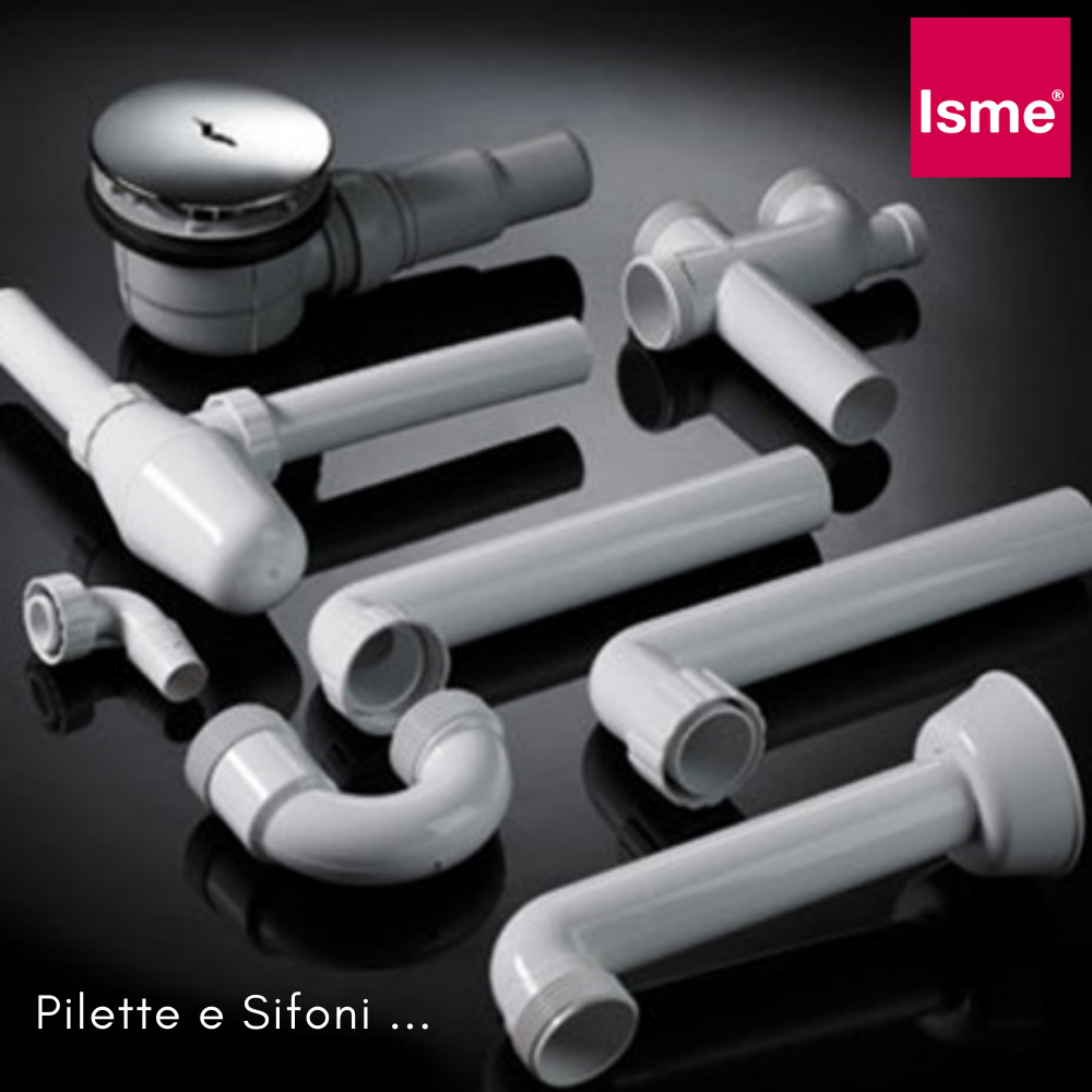 Schläfer 439305 | Sifón universal con conector de manguera 1'1/2, conexión doble para lavavajillas o lavadoras, conexión mural - 7