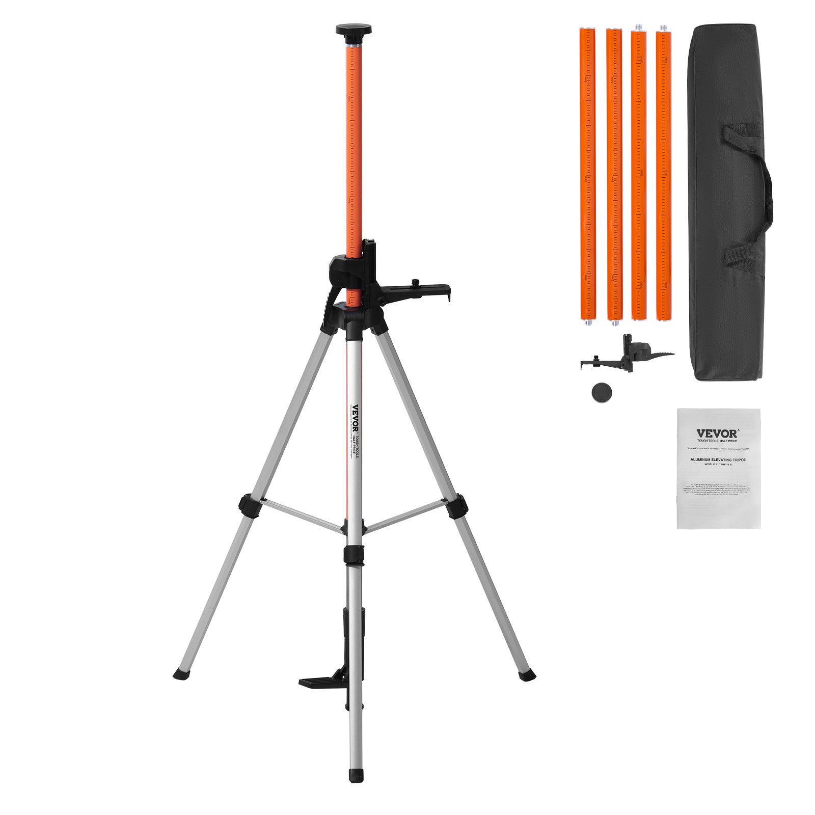 Trépied de niveau laser,support fileté VEVOR 1/4