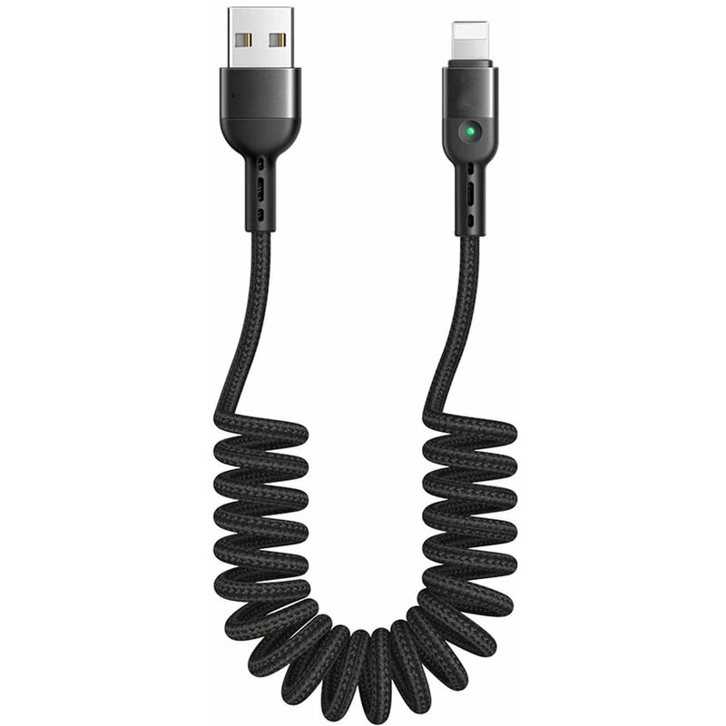 Câble De Sécurité Rétractable Sosoport – 1 M, Noir, Antivol, Double Verrouillage – Idéal Pour Télécommande, TV, Magasins Et Présentoirs