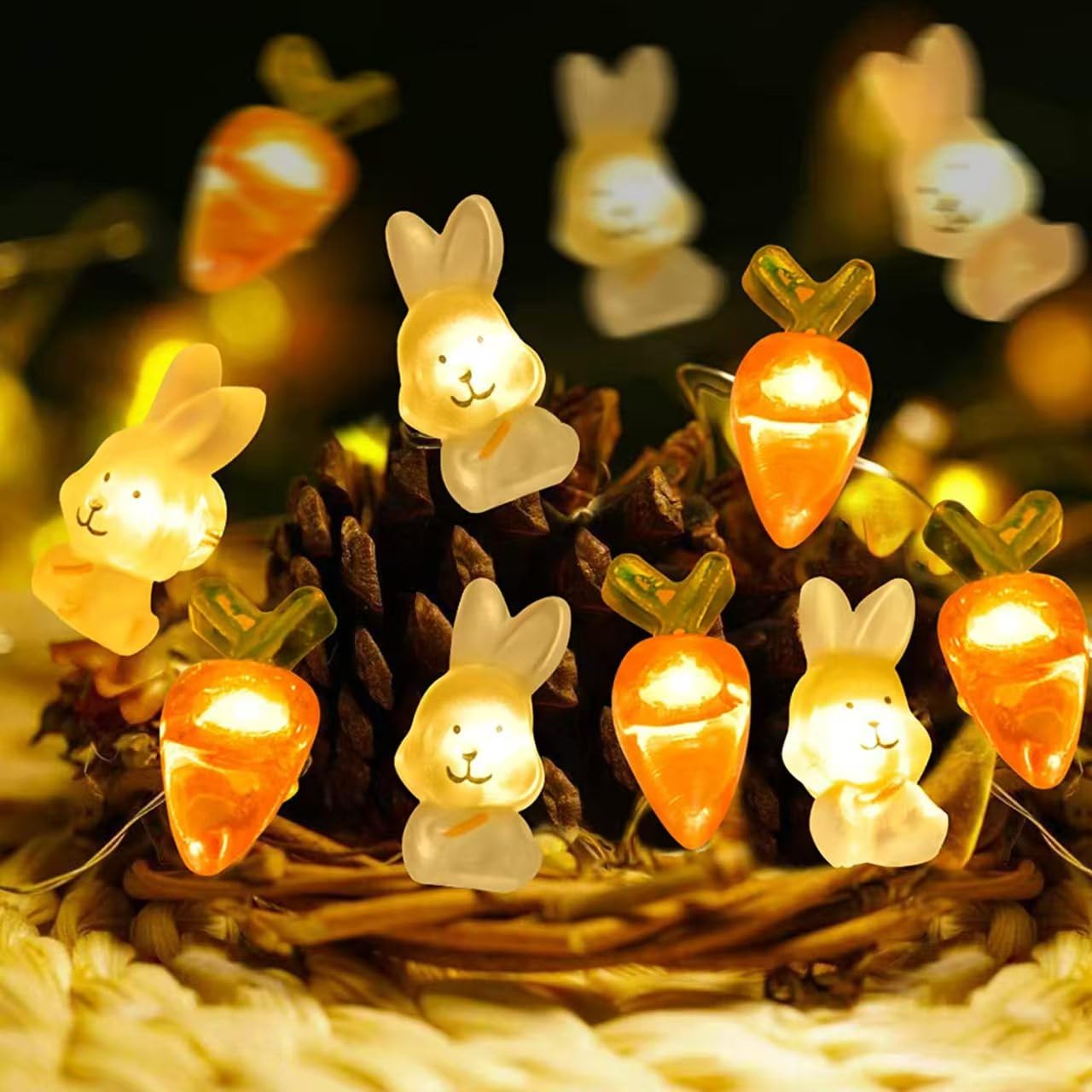 5 mètres vert Guirlande lumineuse LED à piles 3AA, 2M 3M 5M 10M, fil argenté, pour noël, vacances, mariage, v - Maison