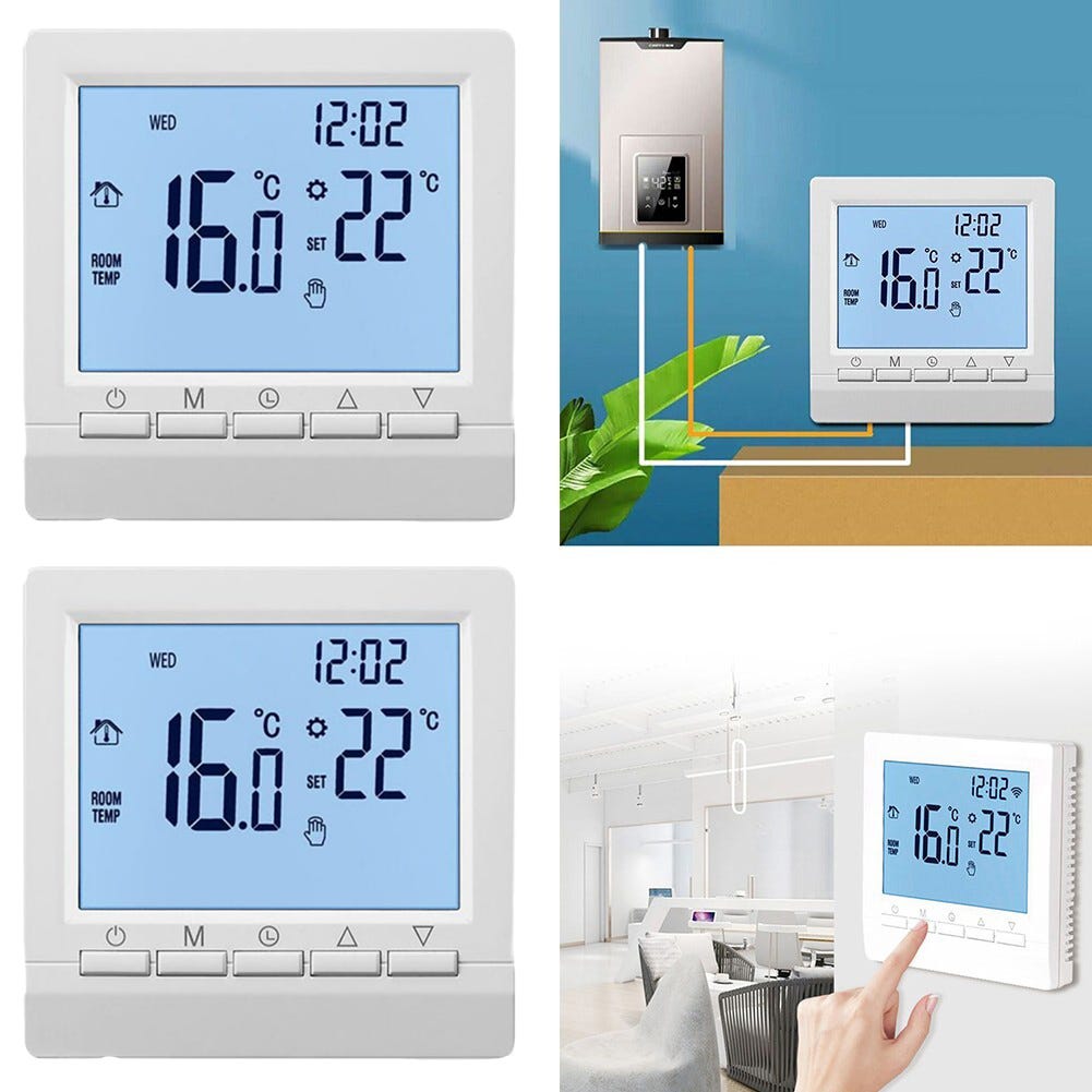 CRONOTERMOSTATO PER CALDAIE Digitale Programmabile Modello Quick 5G Stelbi EUR 94,00 - IT - Foto 8