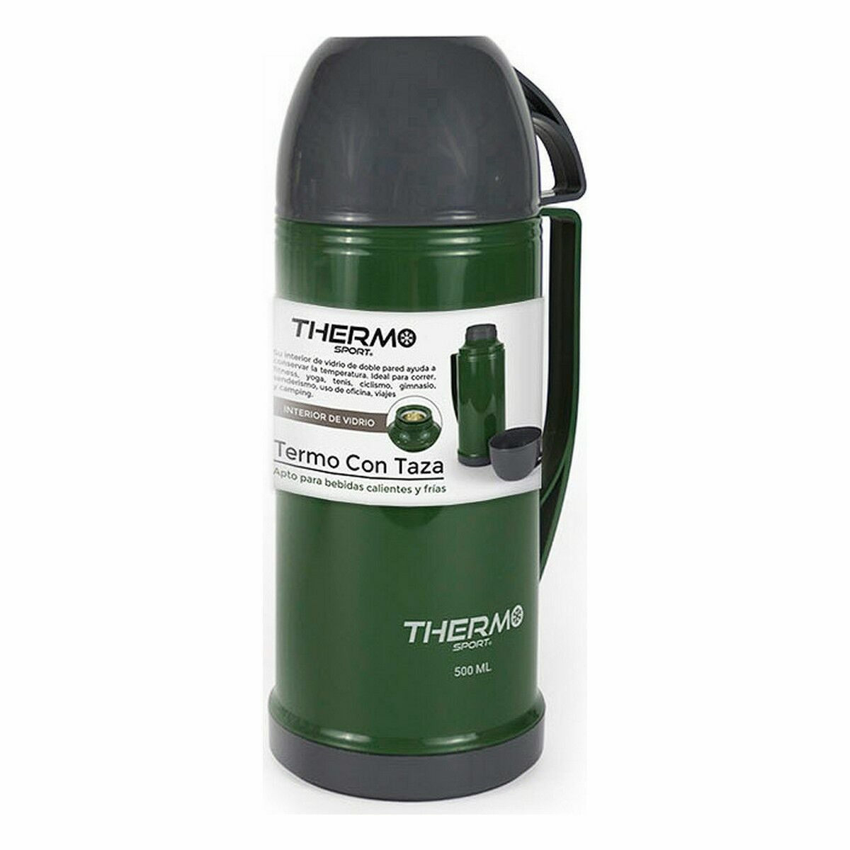 Thermos Per Pranzo Orion Group COSMOS 500 Ml – Ciotola Termica Con Maniglia, Acciaio Inox