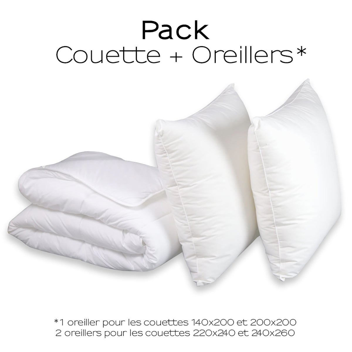 DODO | Pack Climarelle® Thermorégulation couette LEGERE + oreiller 240x260 - 2
