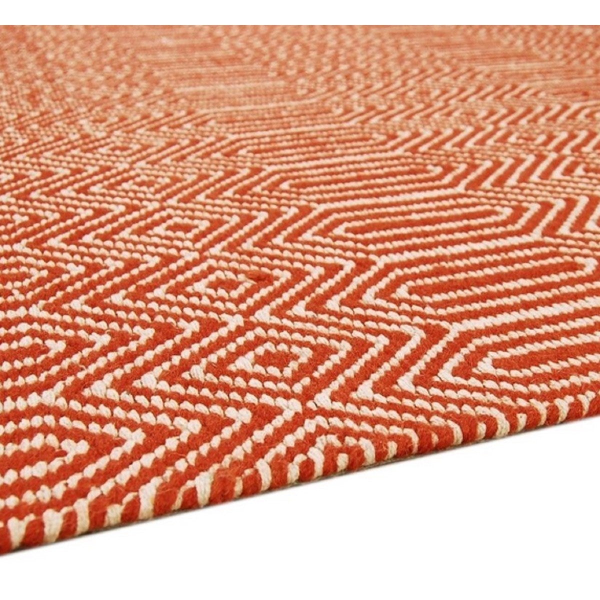 Tapis Laine et Coton tissé main style berbère SILWAN 200x300 cm - 4